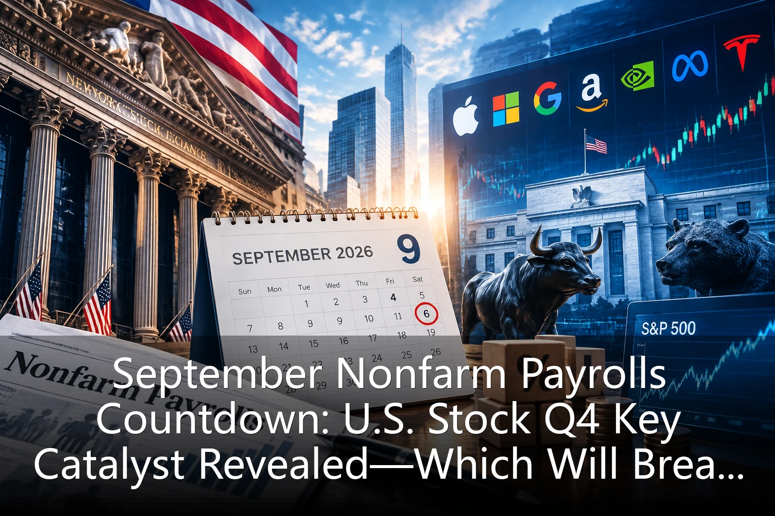 September Nonfarm Payrolls Countdown: U.S. Stock Q4 Key Catalyst Revealed—Which Will Break Out First, the Magnificent Seven or Rate-Sensitive Sectors?